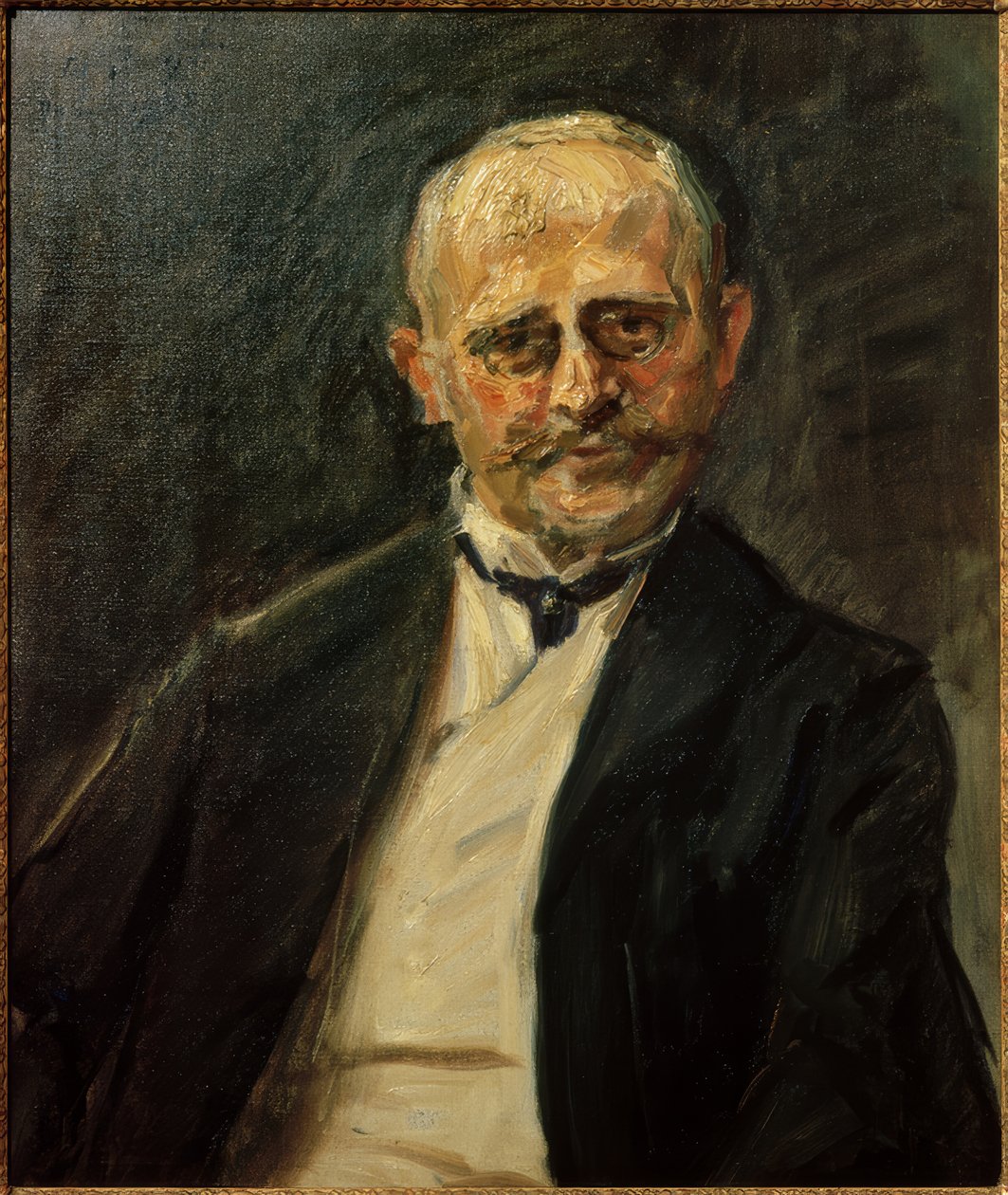 Portret van Hans Rosenhagen door Max Slevogt