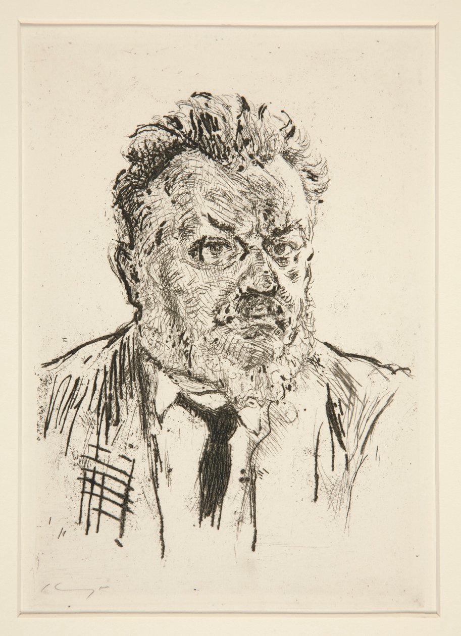 Zelfportret door Max Slevogt