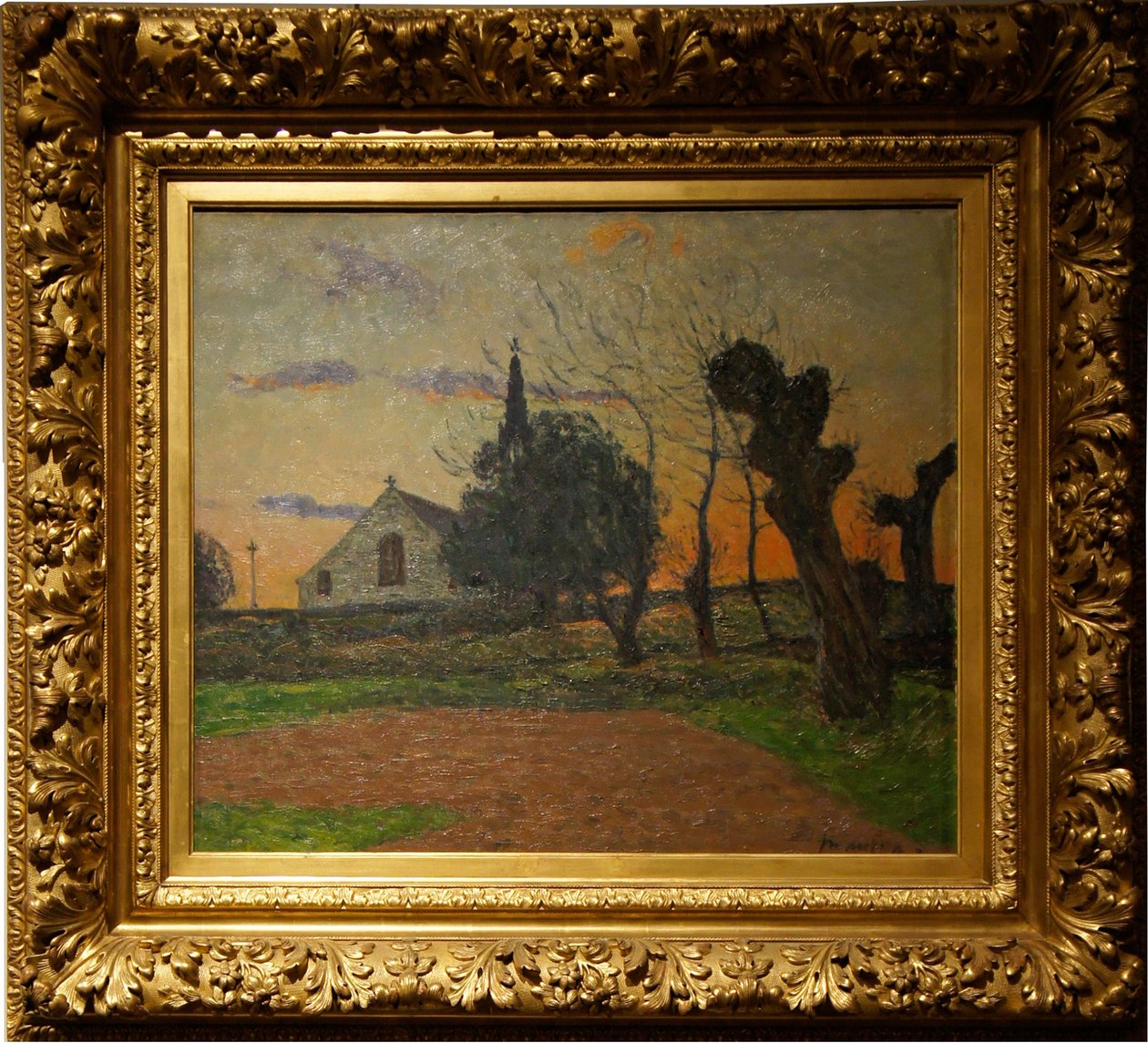 Zonsondergang, Cadol door Maxime Emile Louis Maufra