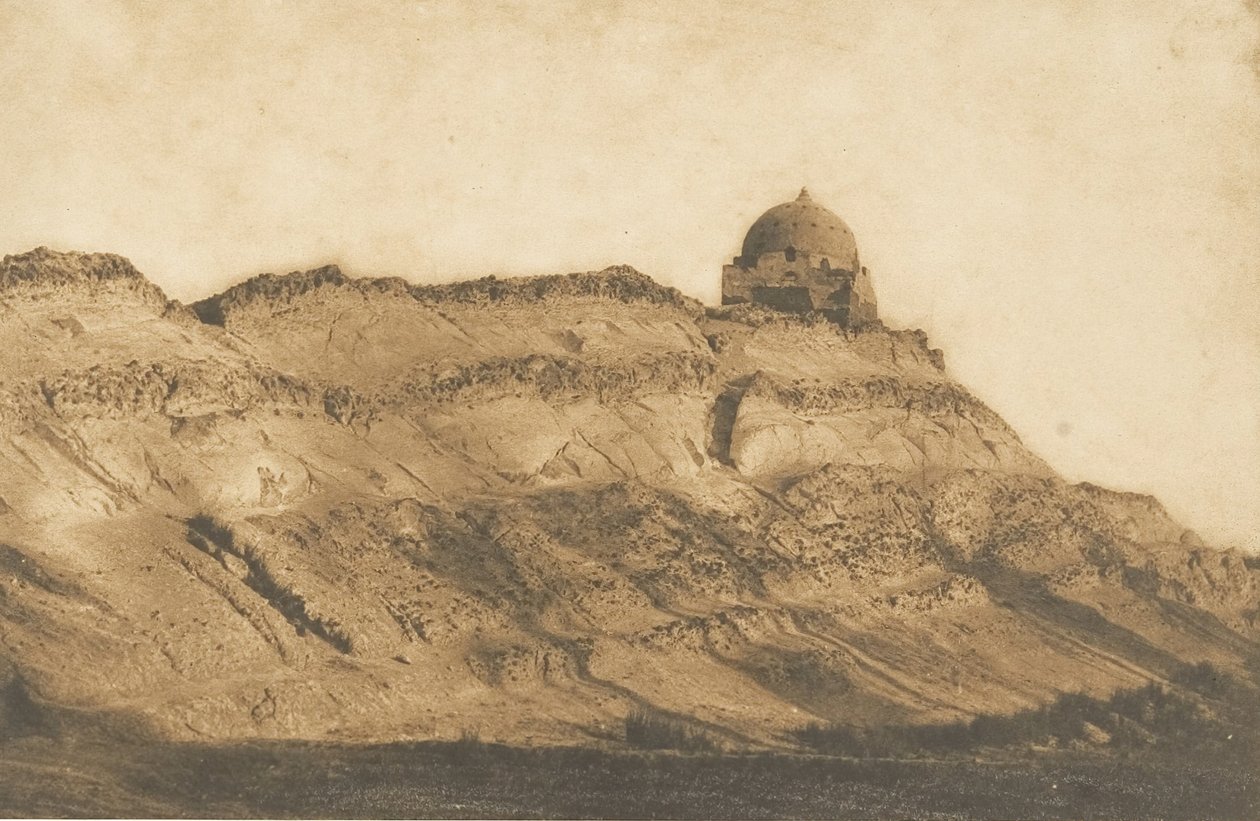 Tombeau de Sidi-Ambarek, à Garara, 1850 door Maxime Du Camp