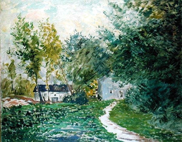 Landschap door Maxime Emile Louis Maufra