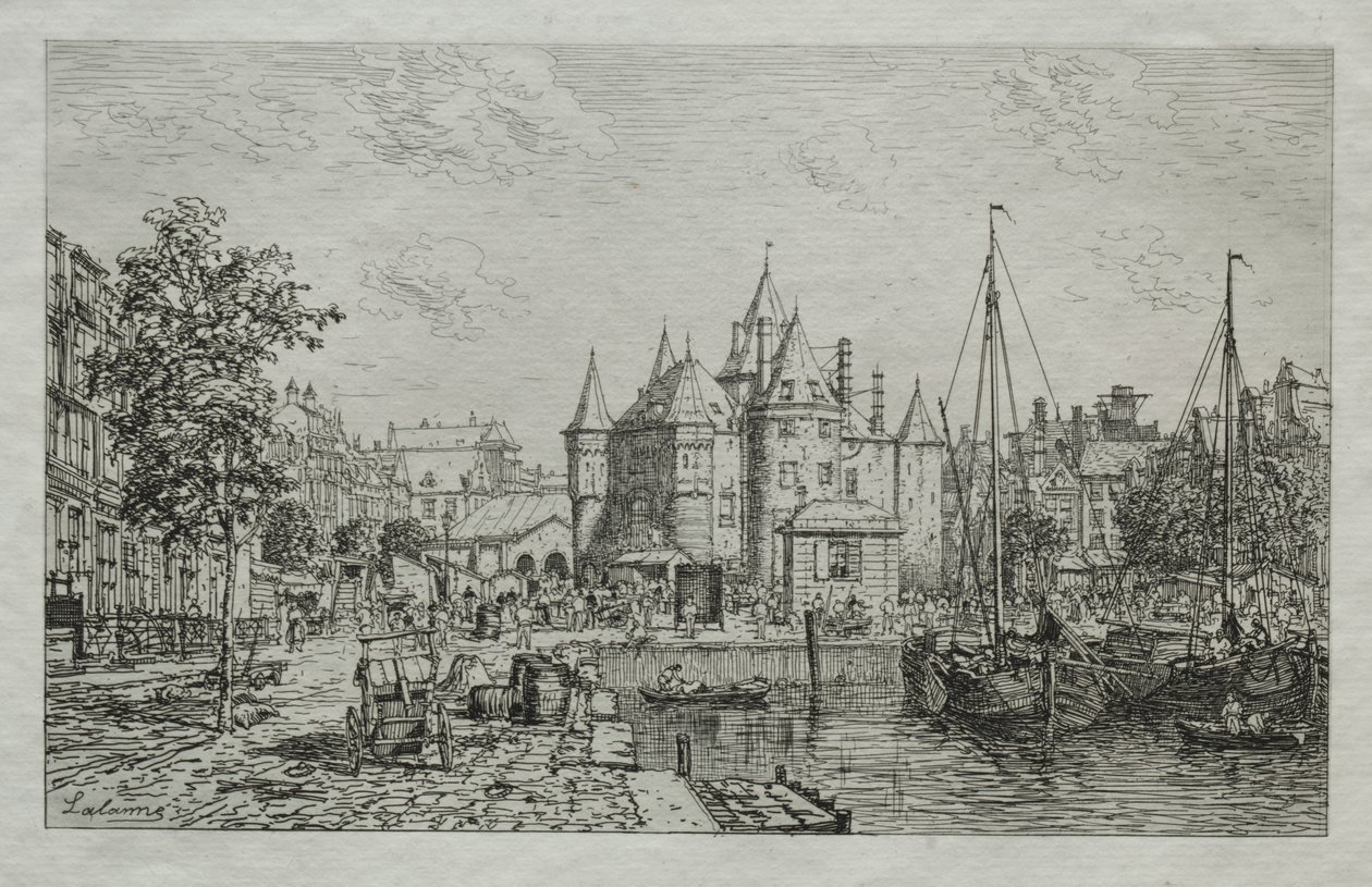 De Wagg-Poids van de stad Amsterdam door Maxime Lalanne
