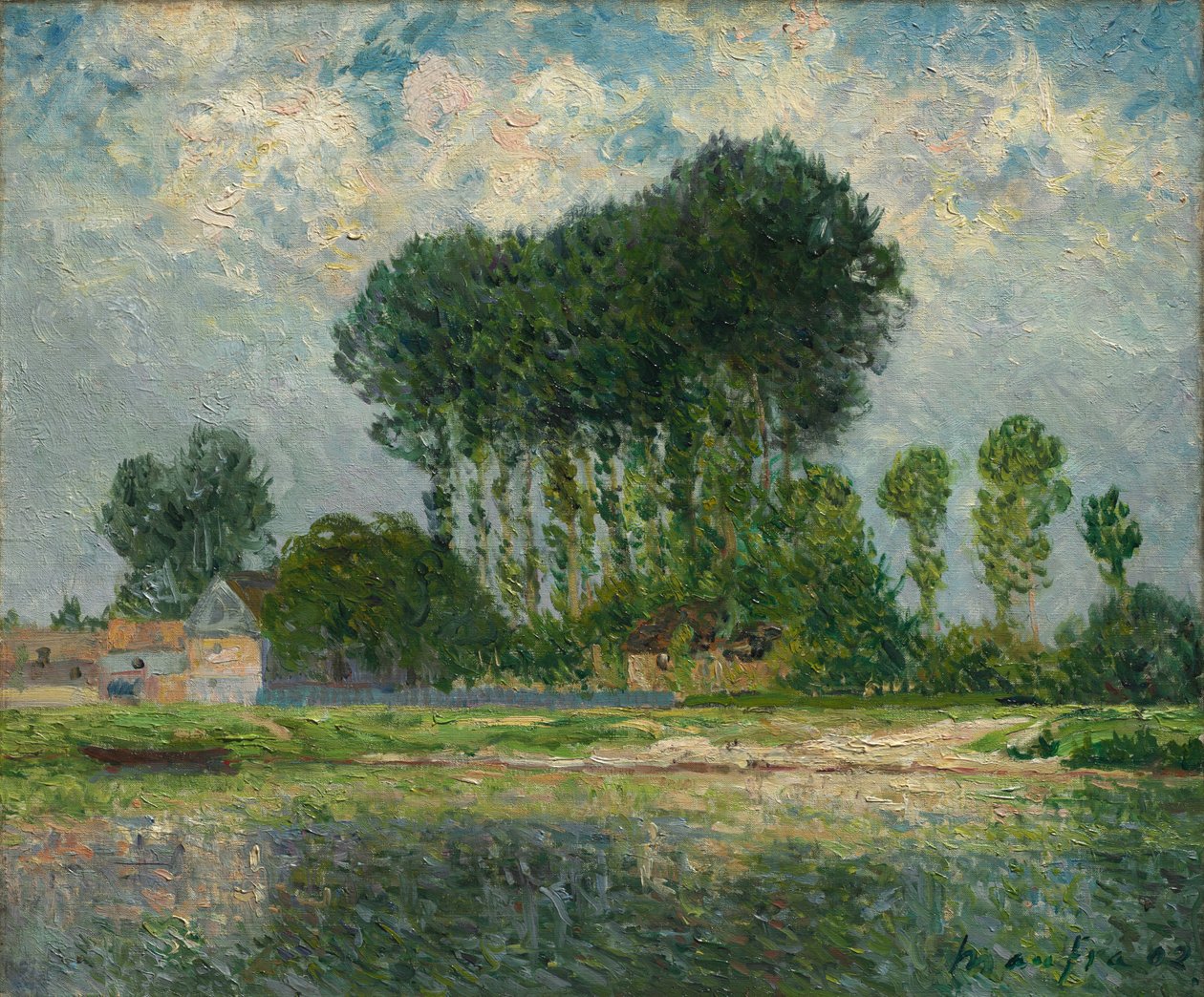 De rivier door Maxime Maufra