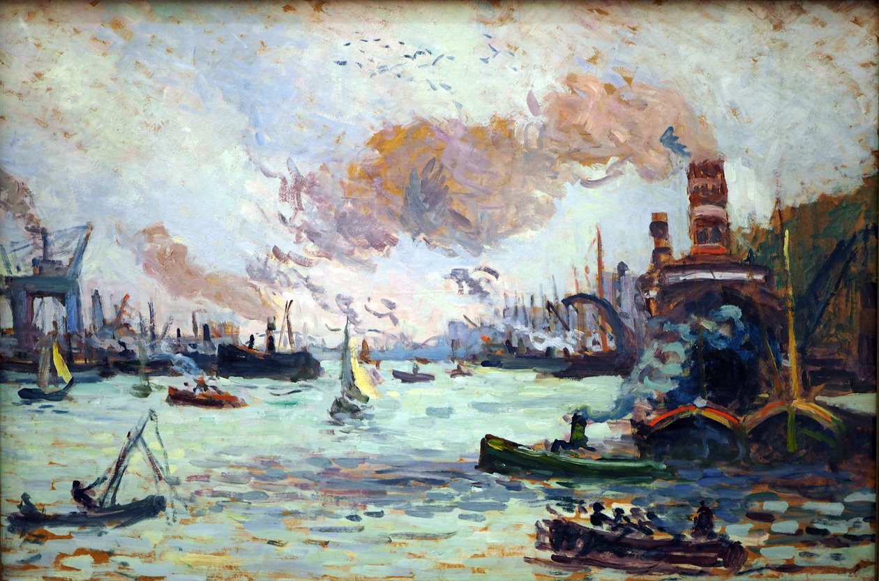 Onbekend schilderij door Maximilien Luce