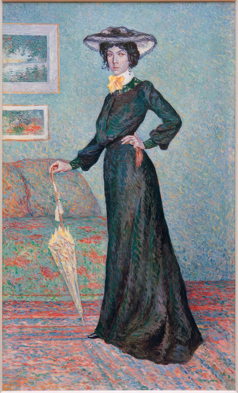 Madame Cousturier door Maximilien Luce