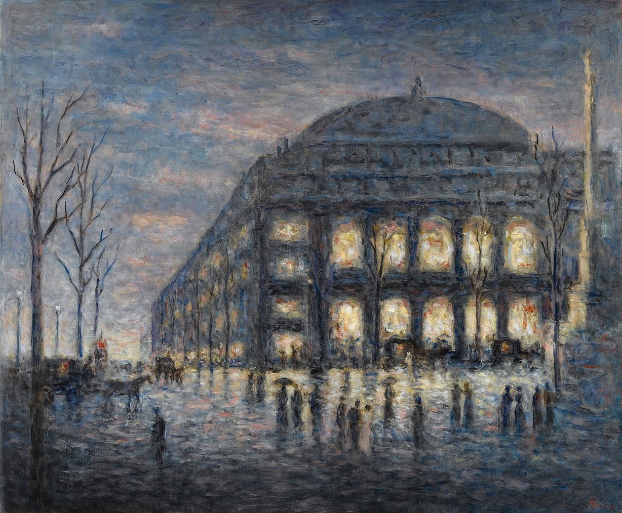 Onbekend schilderij door Maximilien Luce