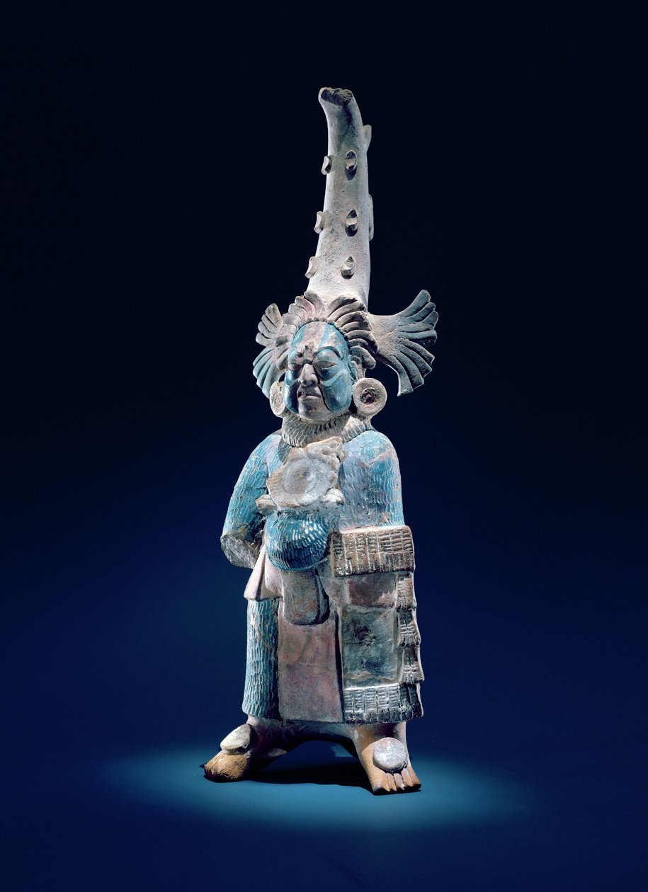 Priester in ceremoniële gewaden, Isle of Jaina door Mayan