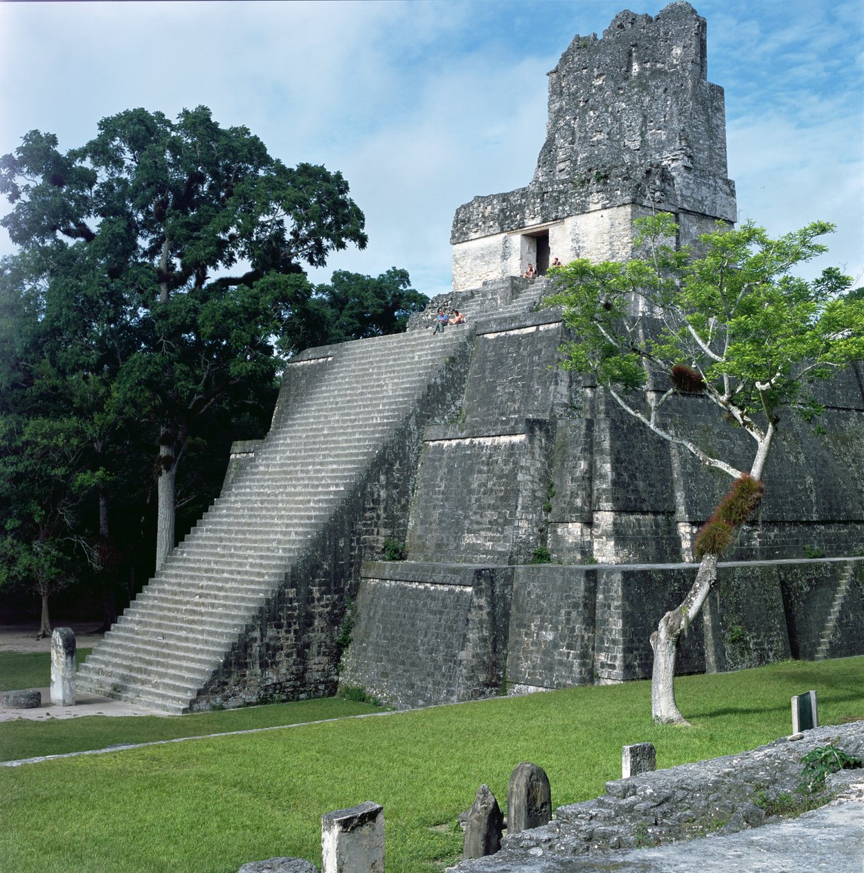 Tempel 2, Late Klassieke Periode (600-900 AD) door Mayan