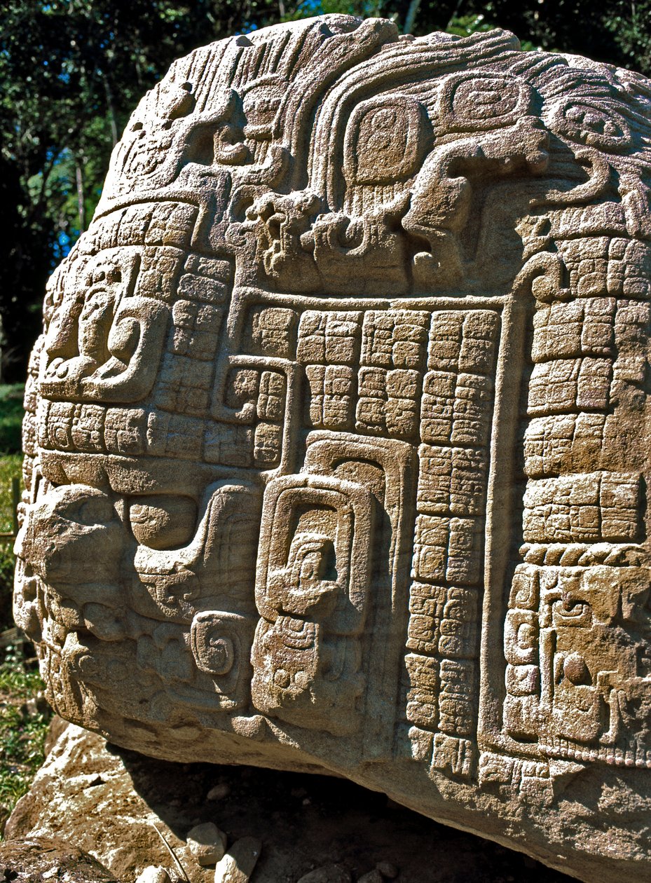 Zoomorfisch altaar door Mayan
