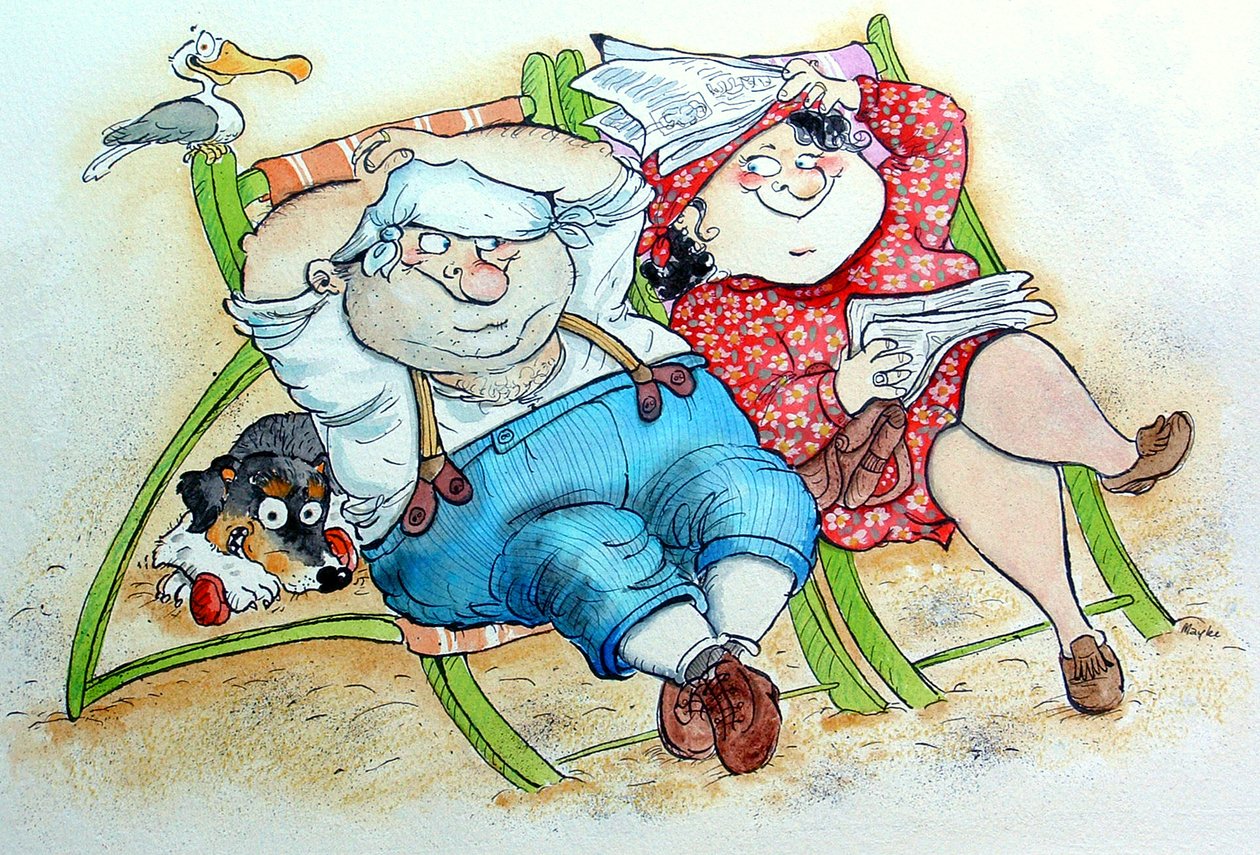 Vakantie op het Strand door Maylee Christie