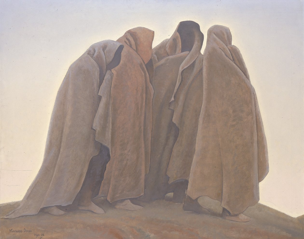 Vormen van angst door Maynard Dixon