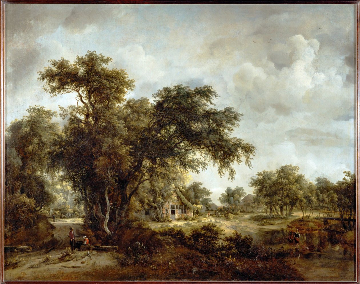 De boerderij ... door Meindert Hobbema