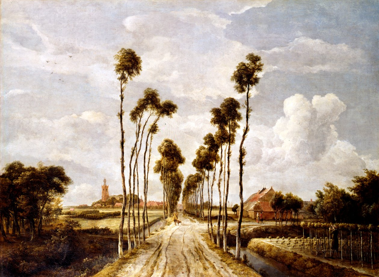 Onbekend beeld door Meindert Hobbema