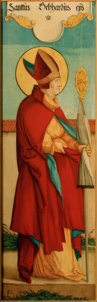 De Heilige Gebhard door Meister von Messkirch