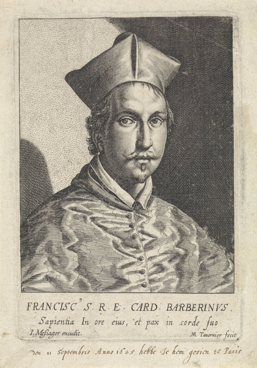 Portret van Francesco Barberini door Melchior Tavernier