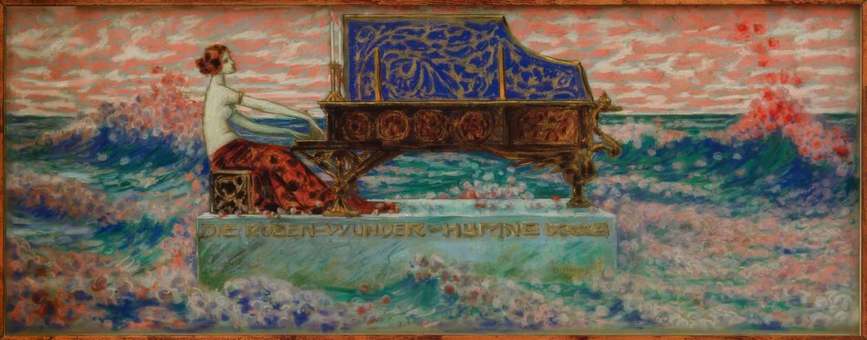 De rozenwonderhymne door Melchior Lechter