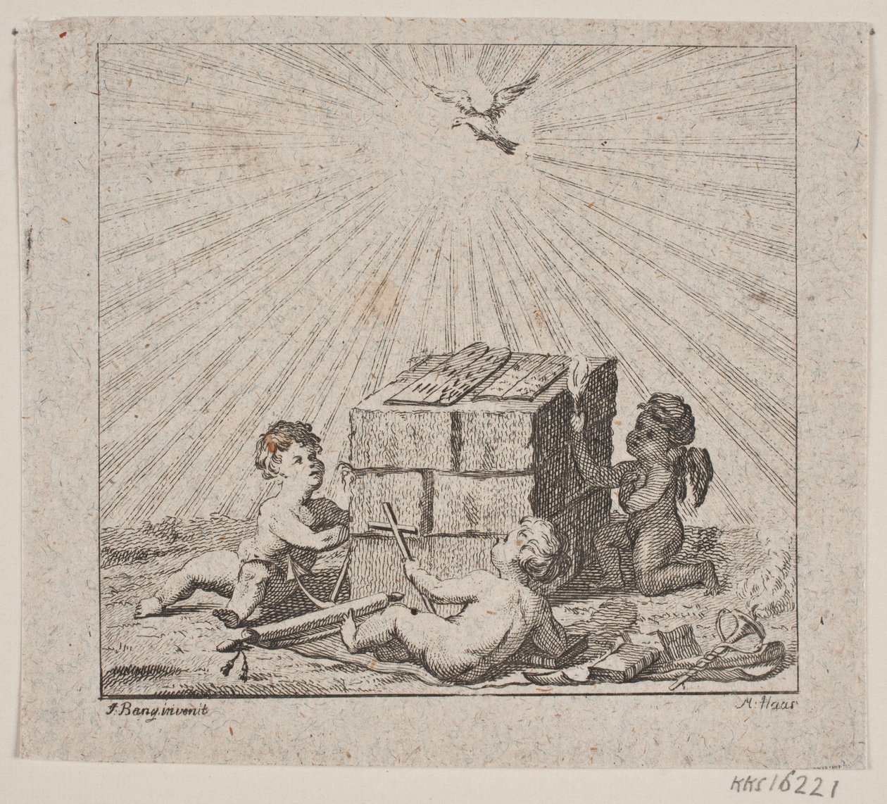Vignet til N. E. Balle "Theses Theologica" door Meno Haas