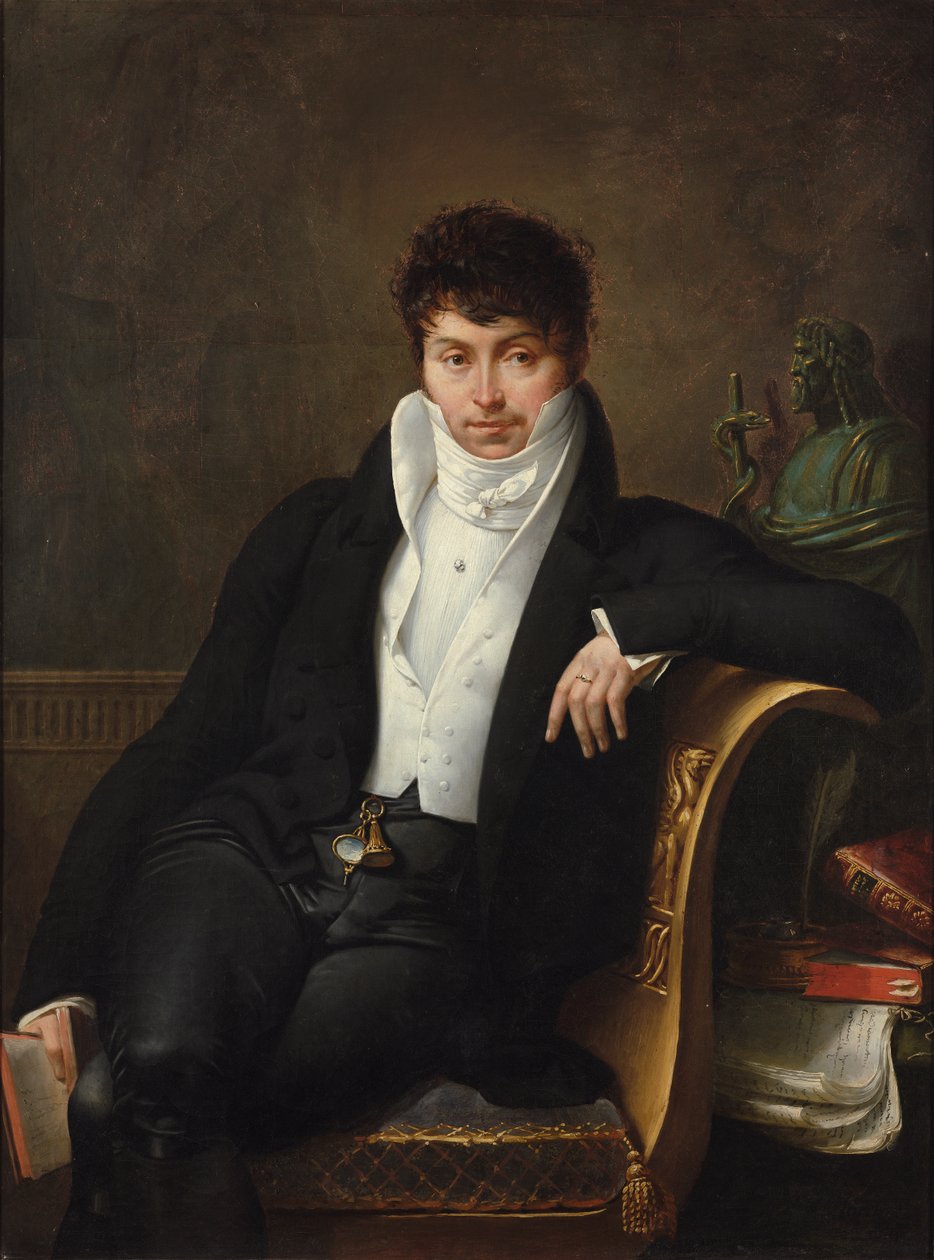Portret van Pierre-Jean-George Cabanis (1757-1808) door Merry Joseph Blondel