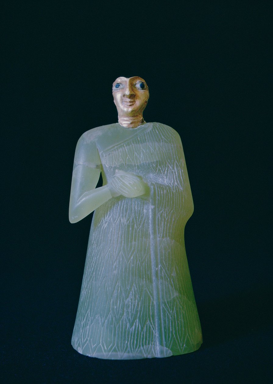 Vrouwelijke figuur, uit Nippur, ca. 2700 v.Chr. door Mesopotamian