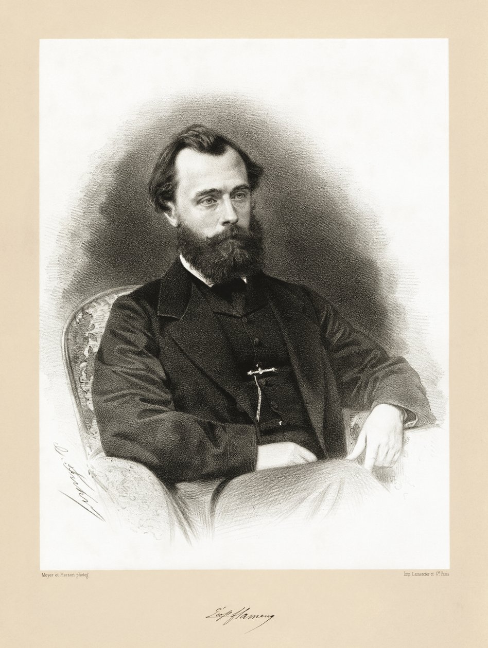 Léopold Flameng, 1865-66 door Meyer and Pierson