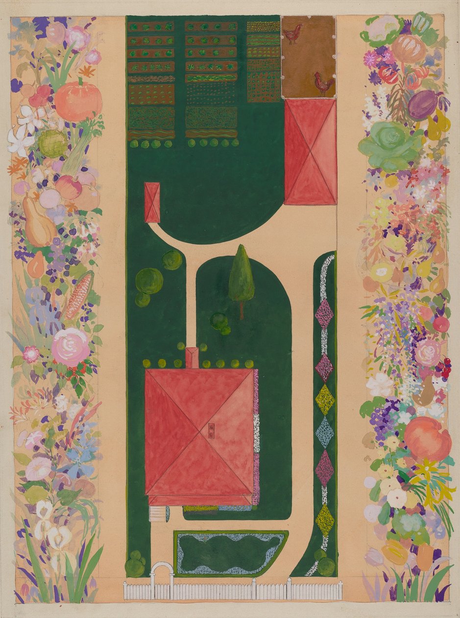 Samuel Harrison Huis en Tuin, ca. 1936 door Meyer Goldbaum