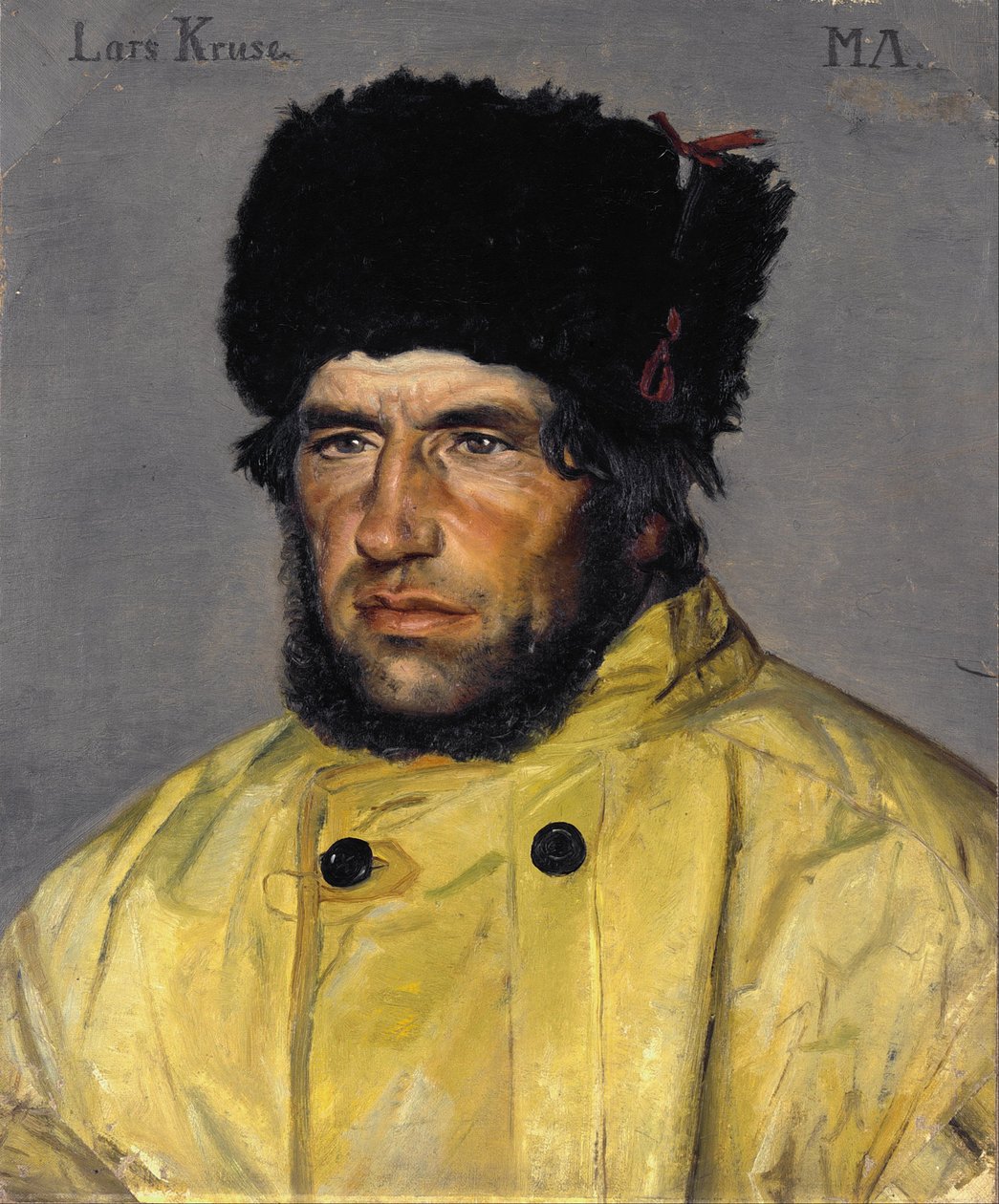 Hoofdreddingsbootman Lars Kruse door Michael Peter Ancher