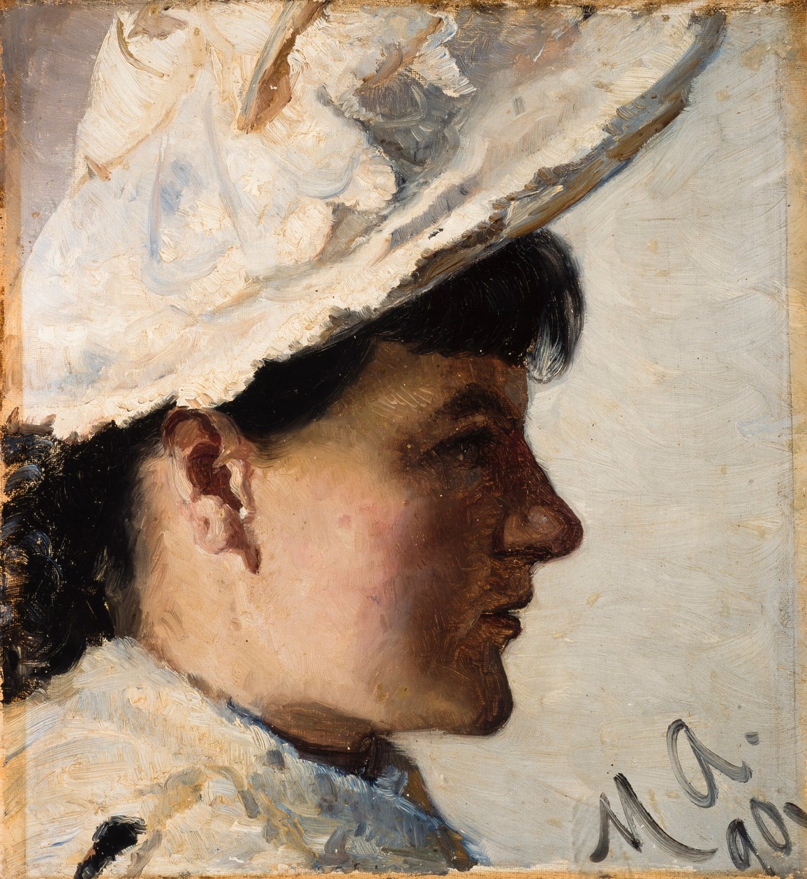 Gerda Ahlborn door Michael Peter Ancher