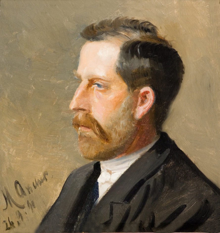 Oscar Boeck door Michael Peter Ancher