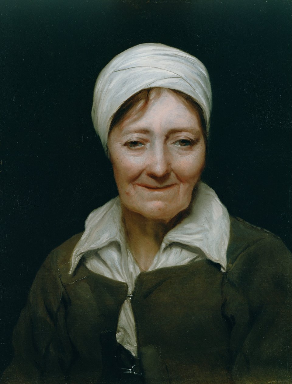 Hoofd van een vrouw door Michael Sweerts