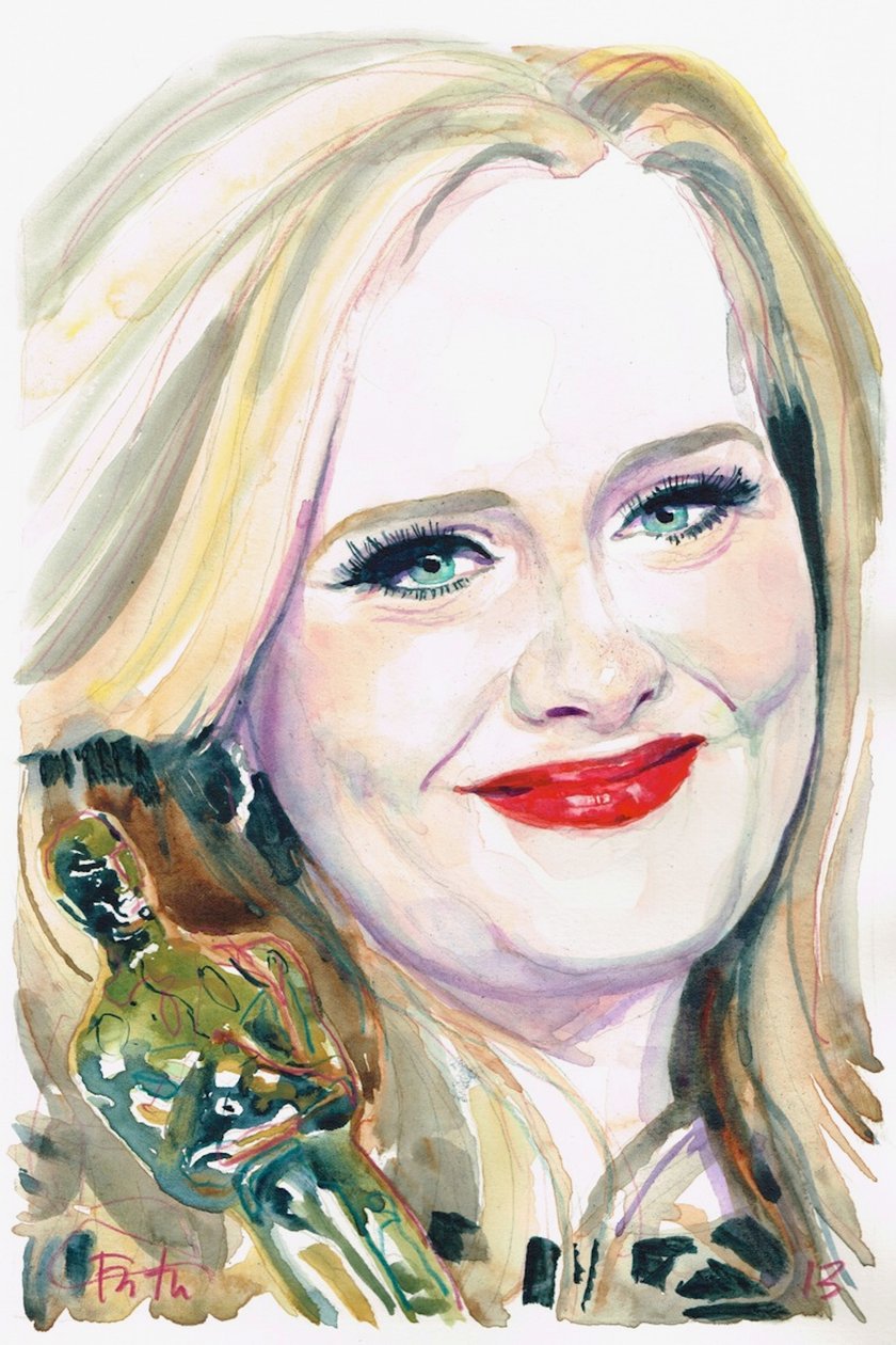 Adele door Michael Frith