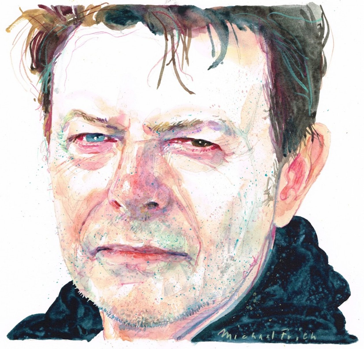 David Bowie door Michael Frith