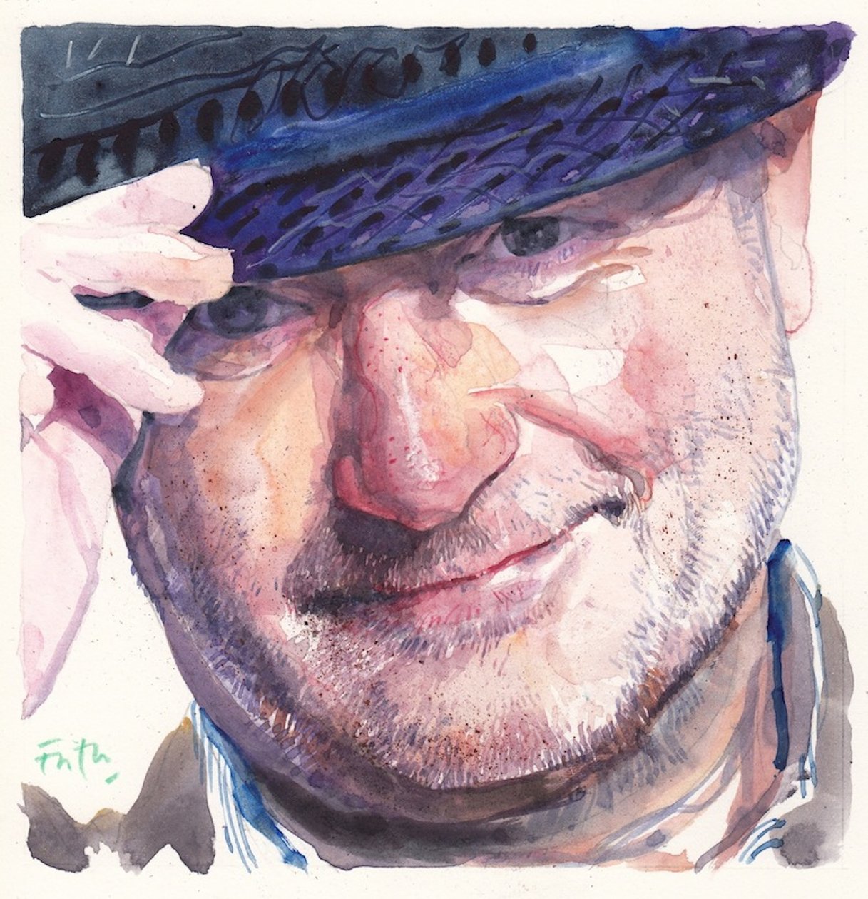 Phil Collins door Michael Frith