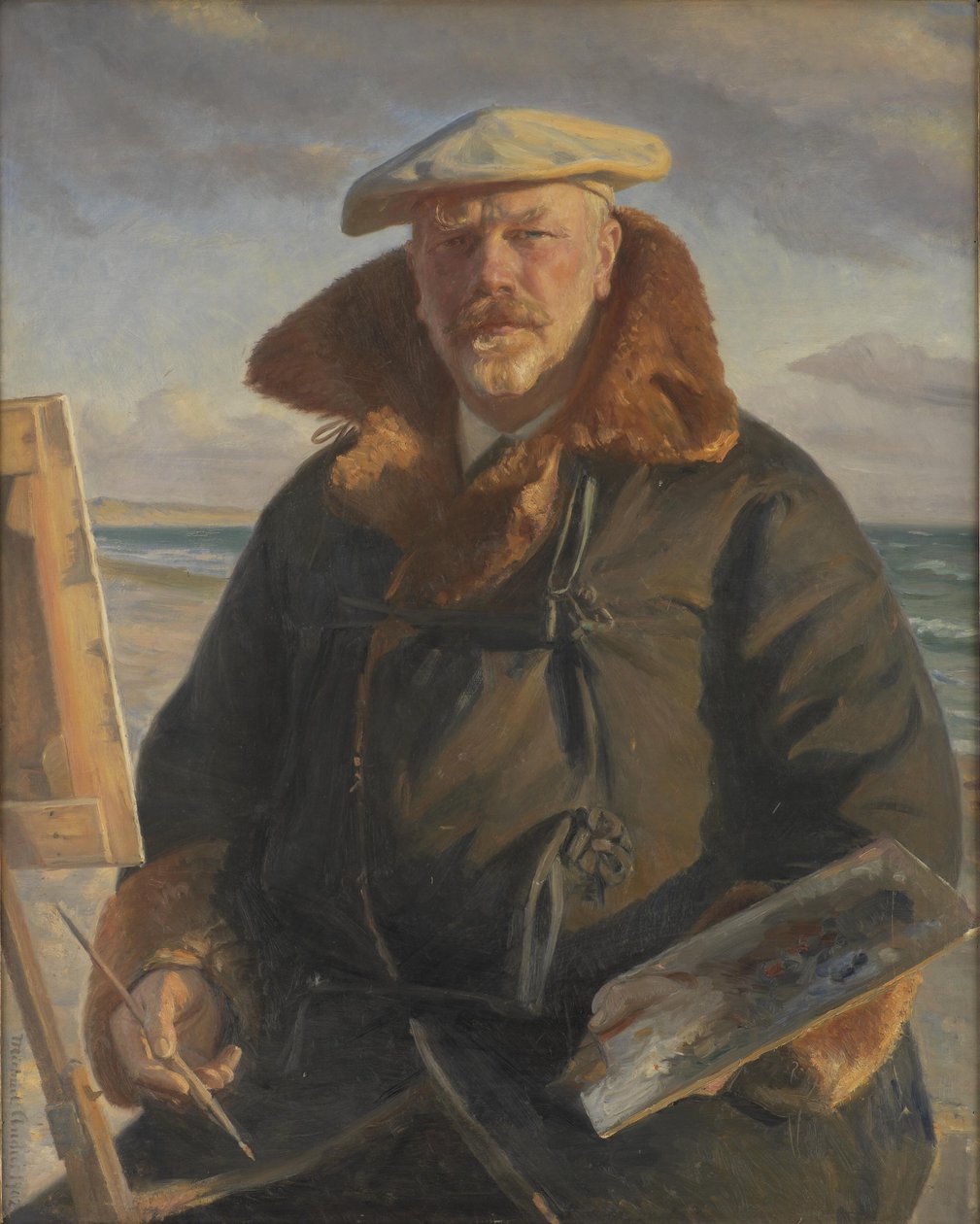Zelfportret door Michael Peter Ancher