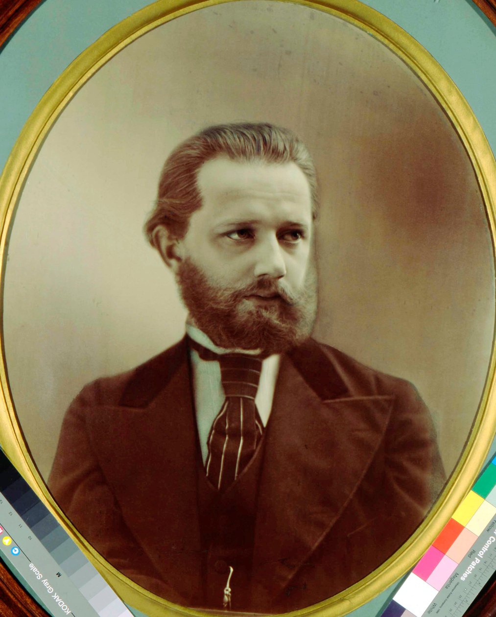 Peter Tsjaikovski, Russische componist, 19e eeuw door Michail Michailovich Panov