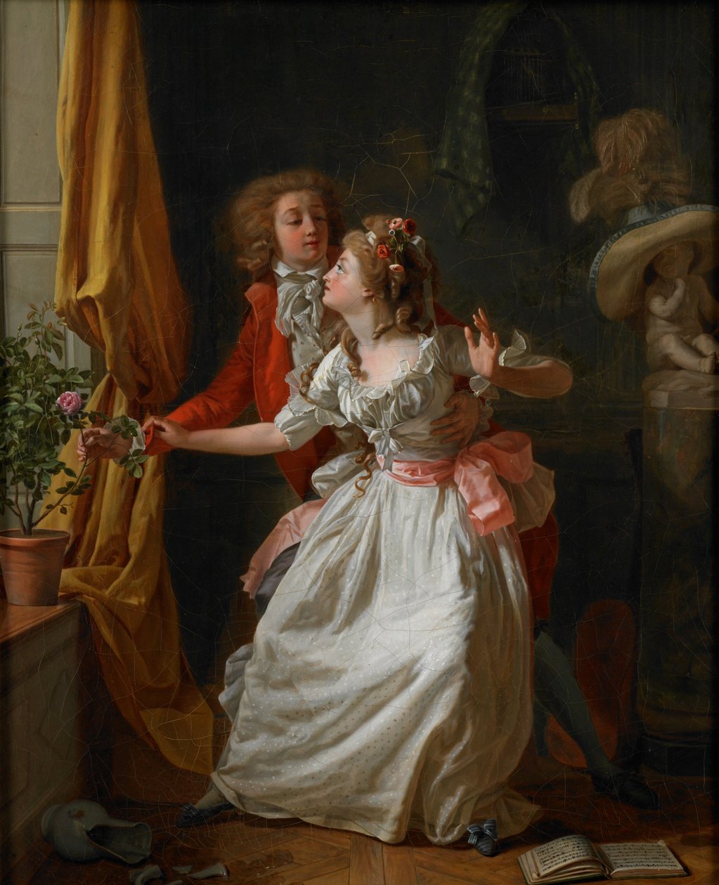 De Slecht Verdedigde Roos, 1789 door Michel Garnier