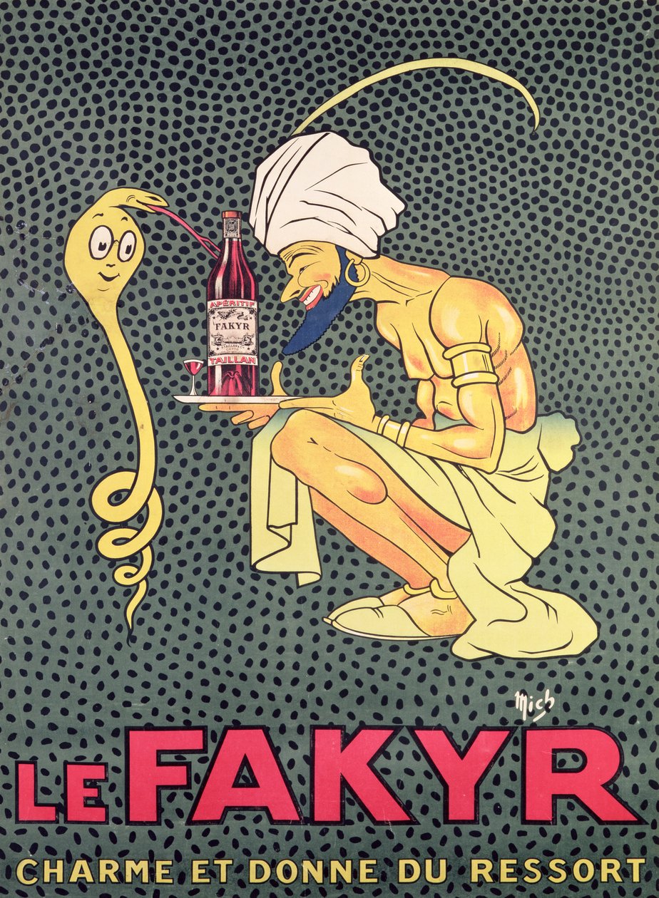 De Fakyr: betoveraar en gever van geest, advertentie voor 