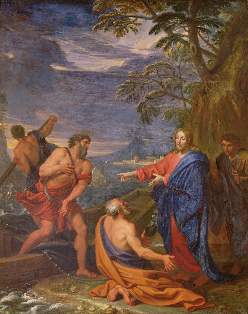 De Roeping van Sint Petrus en Sint Andreas door Michel des Gobelins Corneille