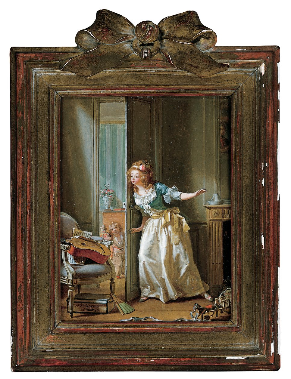 Verstoppertje, 1789 door Michel Garnier