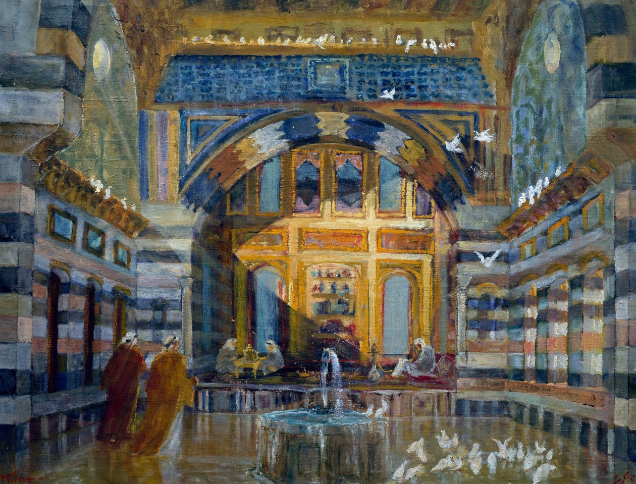 Ingang gebouw door Michel Kurche