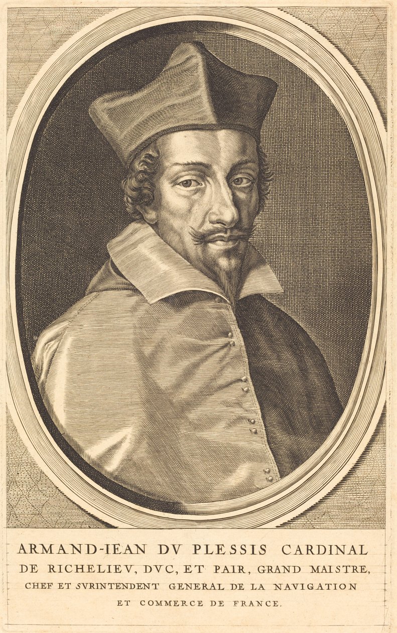Armand Jean du Plessis, Kardinaal Richelieu door Michel Lasne