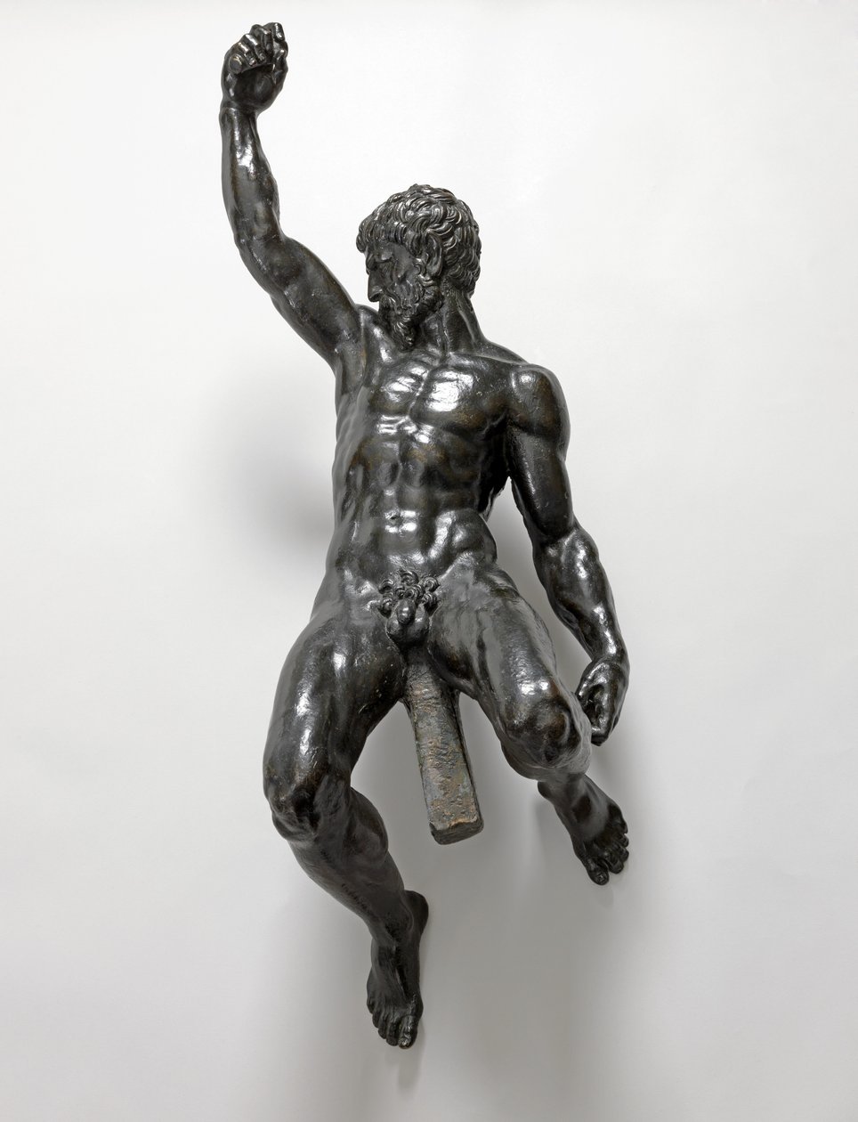 Naakte bacchanten rijden op panters door Michelangelo Buonarroti