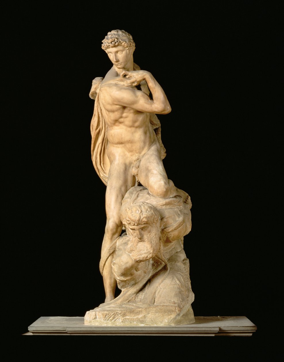 Het genie van de overwinning, 1532-34 door Michelangelo Buonarroti