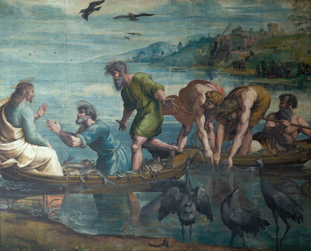 De Wonderbaarlijke Visvangst door Michelangelo Buonarroti