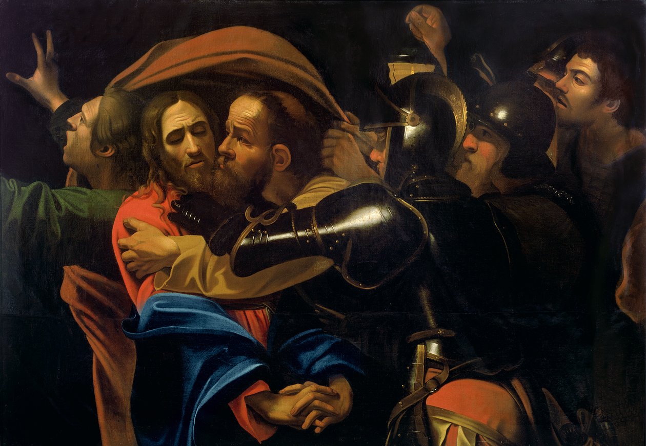 De gevangenneming van Christus door Michelangelo Merisi Caravaggio