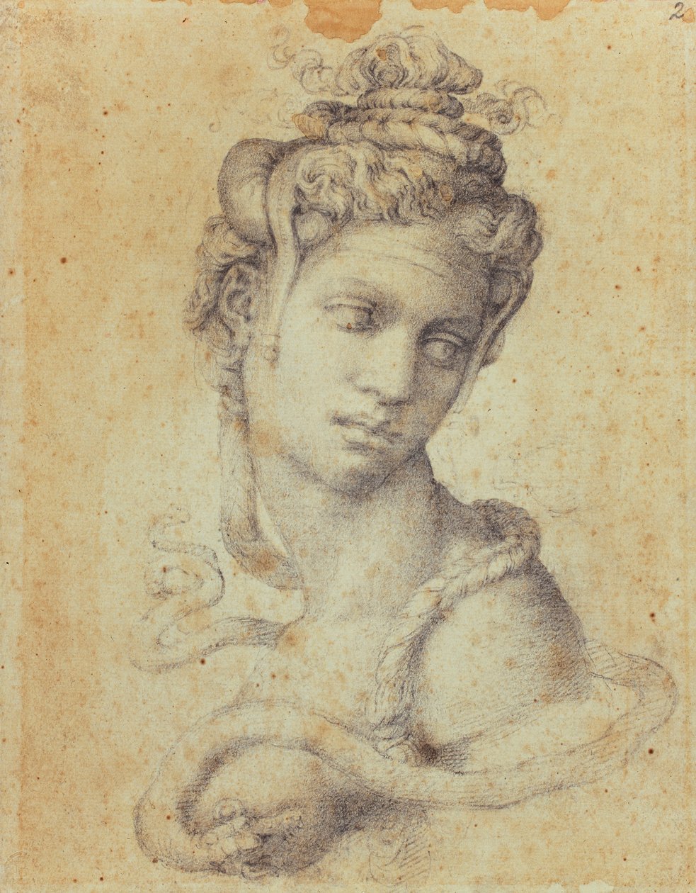 Cleopatra door Michelangelo Buonarroti