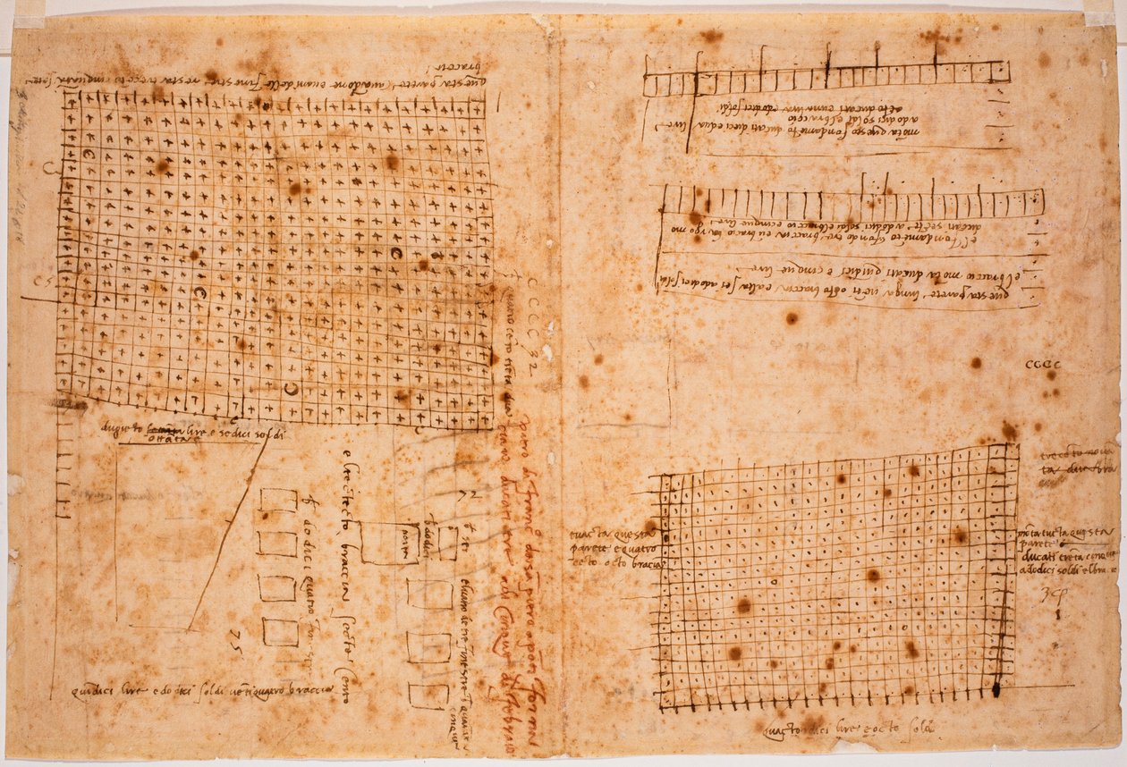 Tellingen van metselwerk door Michelangelo Buonarroti