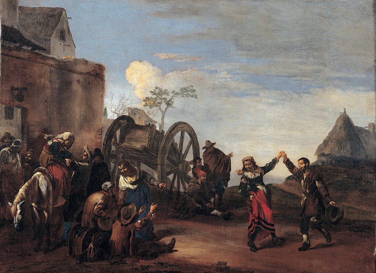 Bambocciata Kinderachtigheid, Eerste derde van de 17e eeuw door Michelangelo Cerquozzi