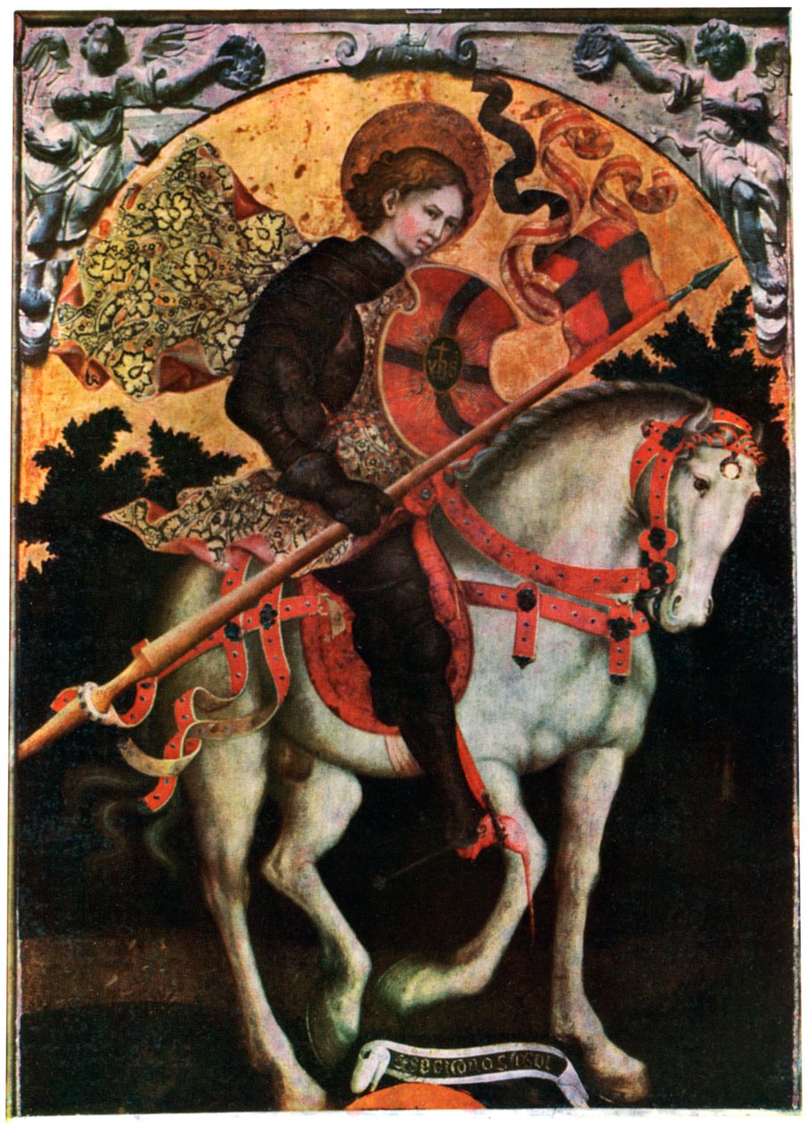 St Chrisogonus, 15e eeuw, 1933 door Michele Giambono