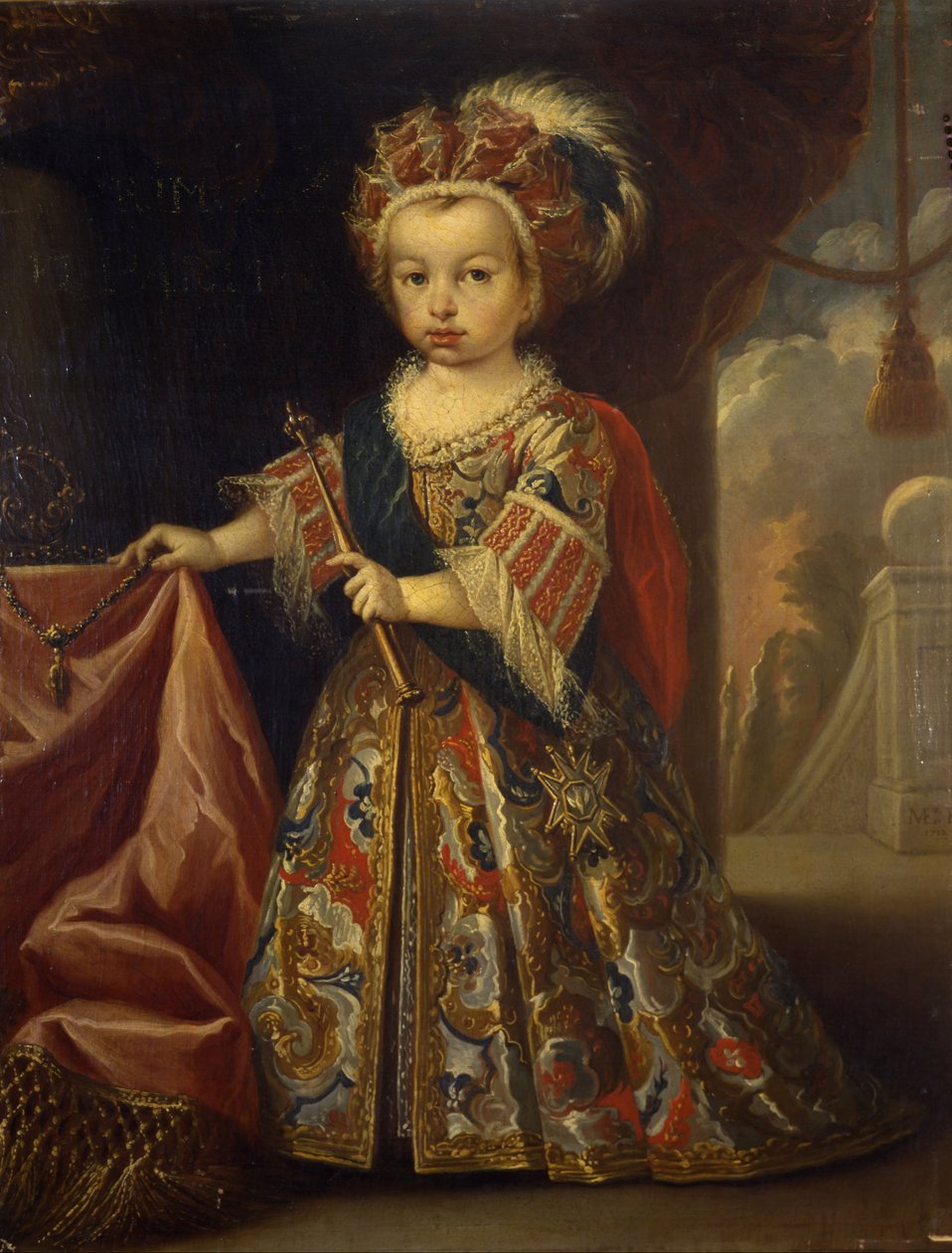 Luis I, prins van Spanje door Miguel Jacinto Meléndez