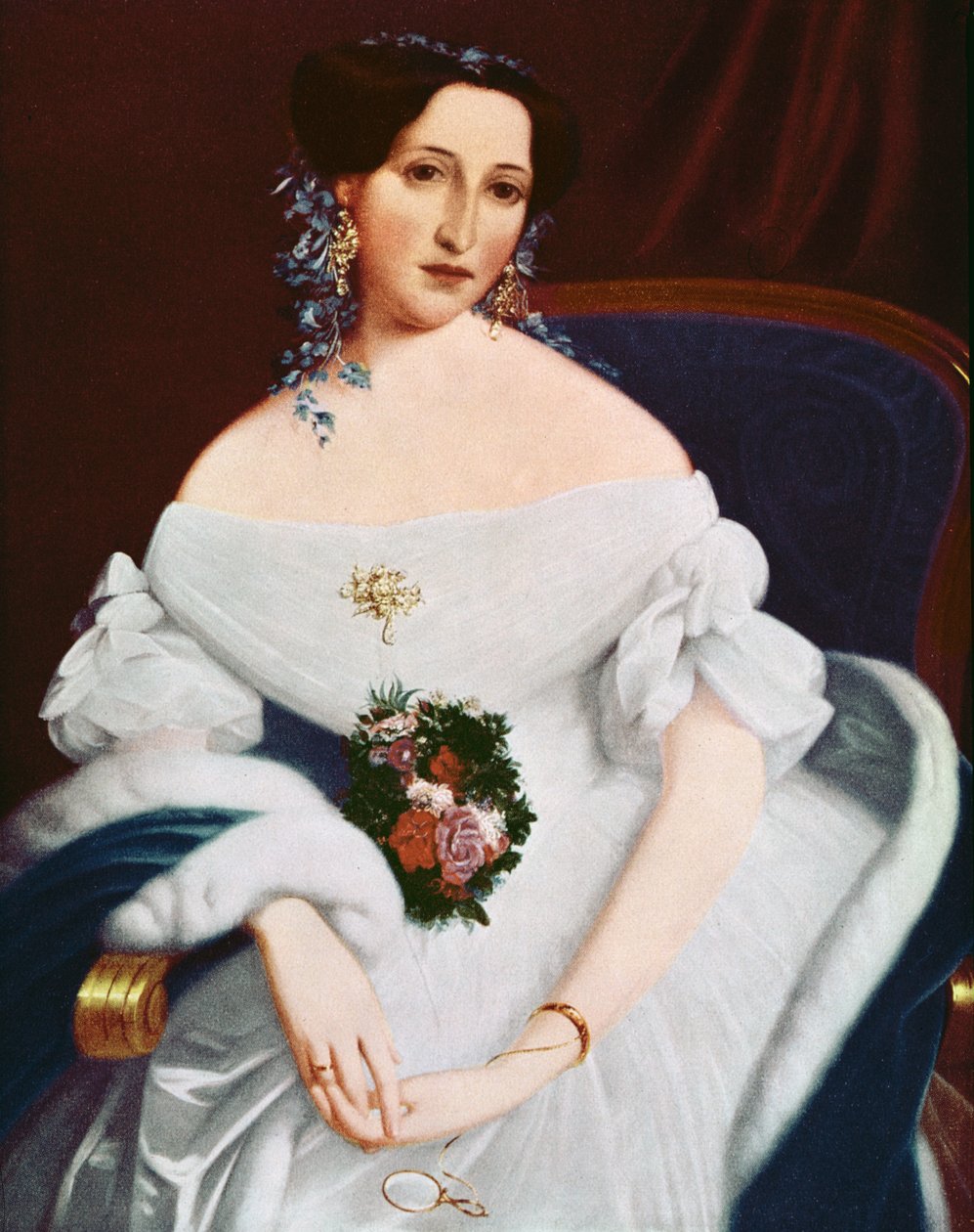 Luisa Pesjakova, ca. 1855 door Mihael Stroj